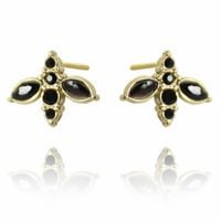 Kolczyki Ze Stali Chirurgicznej Pozłacane Kst3007Czz