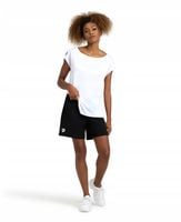 Spodenki damskie dresowe krótkie szorty Arena Solid Czarny R.M