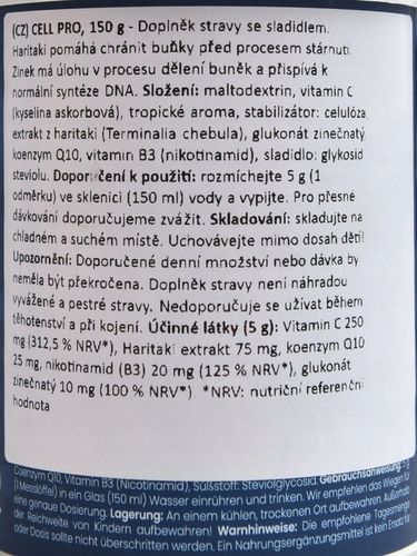 Natures Finest Cell Pro przeciwstarzeniowy 150g na Arena.pl