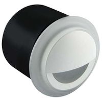 Schodowa LAMPA ścienna KAMI LED 3,5W 4000K 03121 Ideus okrągła OPRAWA metalowy WPUST IP44 biały