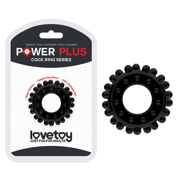 Power Plus Cockring Black zdjęcie 1