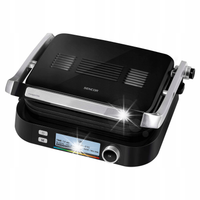 Inteligentny grill kontaktowy SENCOR SBG4010SS 2100W wyświetlacza LCD