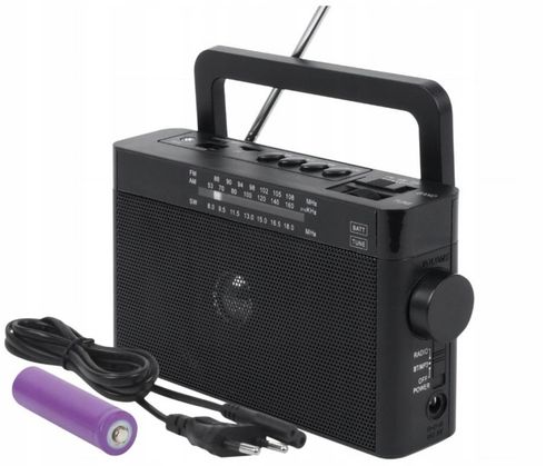 RADIO KUCHENNE DOMOWE PRZENOŚNE NA AKUMULATOR FM AM BLUETOOTH MICRO SD na Arena.pl