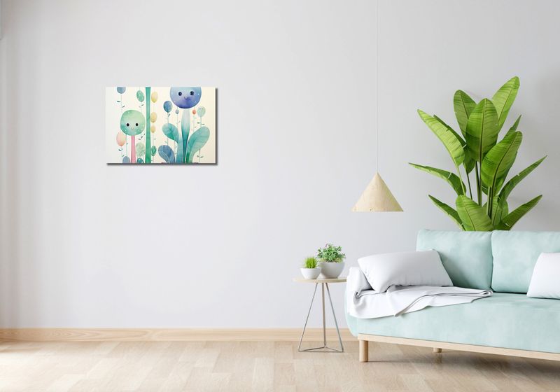 Obraz 60x40cm Uśmiechnięte Galaktyki zdjęcie 2