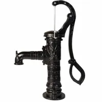 ABISYNKA OZDOBNA POMPA RĘCZNA TŁOKOWA DO STUDNI ŻELIWNA OGRODOWA MALEC