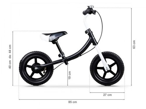 Rowerek biegowy mini rower z hamulcem Ecotoys na Arena.pl