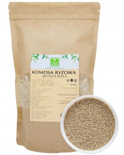 KOMOSA RYŻOWA QUINOA biała 1kg białko naturalna jakość 1000g premium czysta na Arena.pl