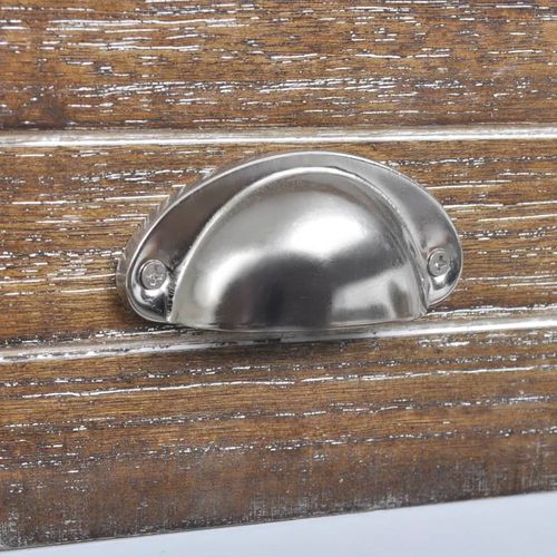 Szafka nocna z szufladą, brązowo-biała na Arena.pl