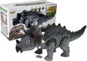 ND24_7188 Dinozaur na Baterie Triceratops Szary 1
