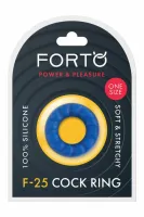forto f-25 pierścień anatomiczny silikonowy 23mm niebieski