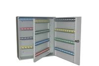 Szafka na klucze SKR 160 z ruchomymi haczykami LEOMAR