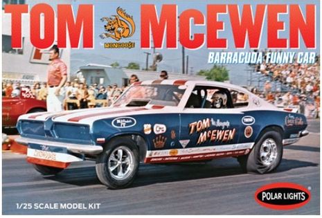 Model plastikowy - Samochód Tom Mongoose McEwen 1969 Barracuda Funny Car 1:25 - Polar Lights
