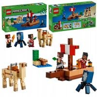 LEGO Minecraft 21259 Rejs Statkiem Pirackim Kałamarnica Wielbłąd 2x Pirat