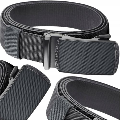 Parciany Pas Elastyczny Taktyczny Pasek Elegancki Klamra Automatyczna na Arena.pl