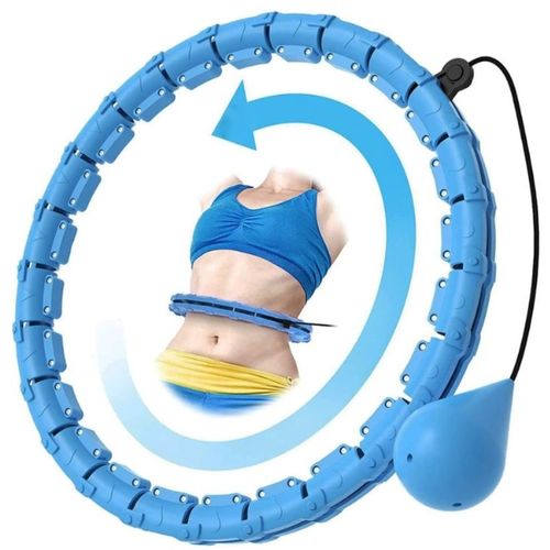 HULA HOP Z OBCIĄŻENIEM ODCHUDZAJĄCE OBCIĄZNIKIEM I WYPUSTKAMI SMART HULAHOP na Arena.pl