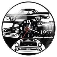 Zegar ścienny z płyty winylowej Chevrolet 195.14