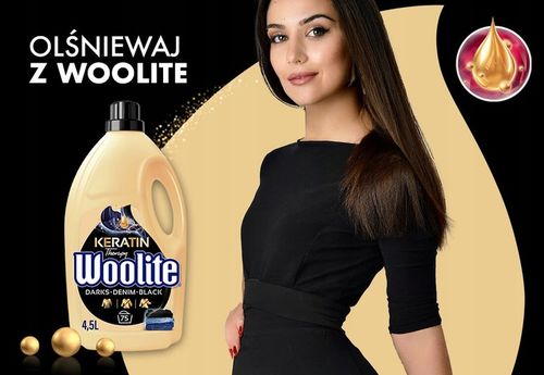 Woolite PŁYN DO PRANIA Czarnych Ubrań Jeansów Keratin Therapy Bez Zabrudzeń na Arena.pl