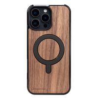 drewniane etui bewood do iphone 16 pro max orzech amerykański z magsafe