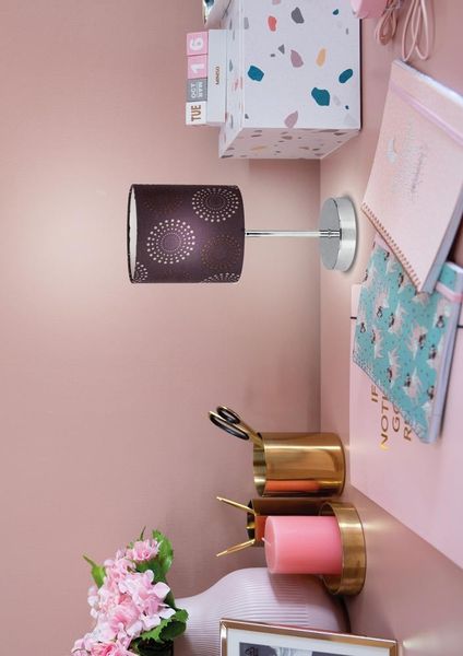 Emily lampka gabinetowa 1x40W E14 brązowa zdjęcie 5