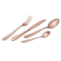 sztućce 24 elem. berlinger haus bh-3076 satyna rose gold
