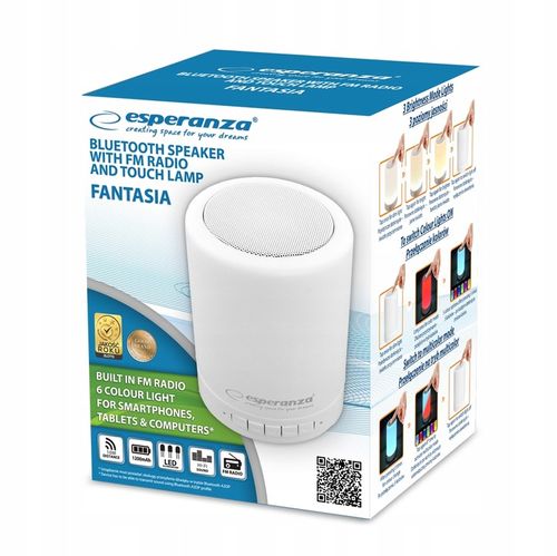 SUPER GŁOŚNIK BLUETOOTH LAMPKA LED USB RADIO FM na Arena.pl