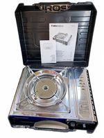 Kuchenka turystyczna gazowa Tiross srebrna TS-266