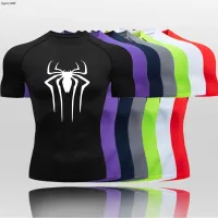 Męska koszulka kompresyjna rashguard sportowa