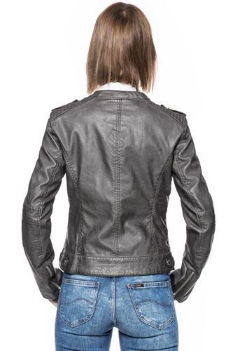 TOM TAILOR OVERDYED FAKE LEATHER JACKET M na Arena.pl