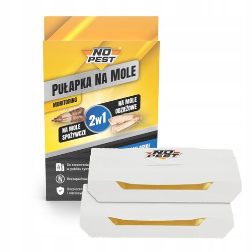 PUŁAPKA LEP NA MOLE SPOŻYWCZE KUCHENNE ODZIEŻOWE UBRANIOWE 2W1 5 na Arena.pl