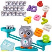 Waga Szalkowa Równoważnia SOWA Nauka Liczenia SOWY