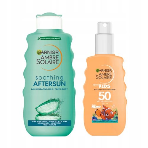 Garnier Ambre Solaire Balsam Do Ciała Po Opalaniu Z Aloesem Chłodzący 200ml na Arena.pl