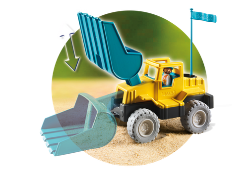 Playmobil Koparka do piasku na Arena.pl