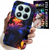 ETUI DO XIAOMI NOTE 14 PRO 5G - ABSTRAKCYJNE KOLOROWE WZORY + FOLIA