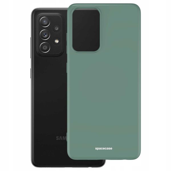 Spacecase Silicone Case Galaxy A52/A52S Dark Green zdjęcie 2
