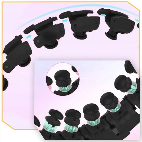 HULA HOP Z OBCIĄŻENIEM Odchudzające Obciążnikiem Smart z Wypustkami HULAHOP na Arena.pl