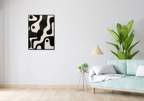 Plakat 60x80cm Kontrastowa Harmonia na Arena.pl