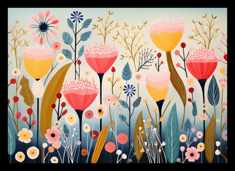 Plakat 29,7x21cm Ogród Marzeń zdjęcie 2