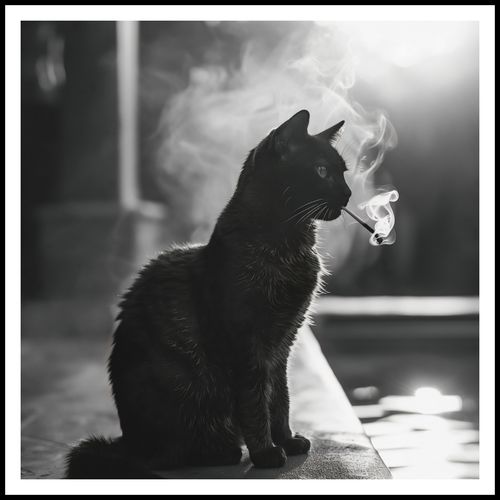 Plakat 90x90cm Kocia Przerwa na Arena.pl