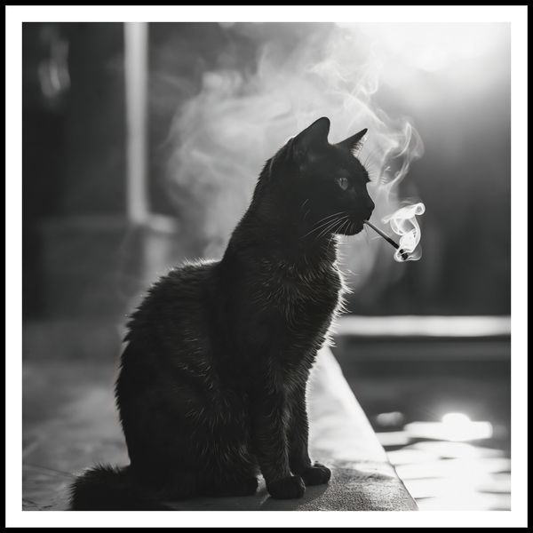 Plakat 90x90cm Kocia Przerwa zdjęcie 3