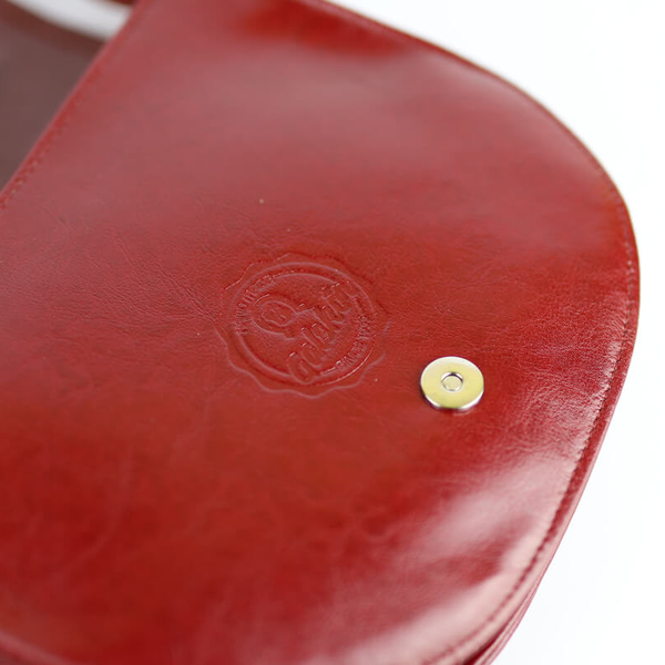 503 Torebka kopytko wiśnia KEMER zdjęcie 2