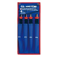 zestaw wybijaków igłowych, gumowy uchwyt 10-16mm, 4 cz. - ky1014gpn