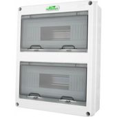 ROZDZIELNICA 32/5 16/5 2x230V HERMETYCZNA IK08 NA BUDOWE