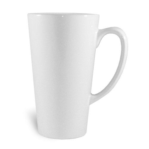 Kubek Latte JS Coating duży, biały Sublimacja Termotransfer zdjęcie 1