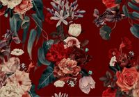 FOTOTAPETA kwiaty malowane róże obraz 3D 400x280