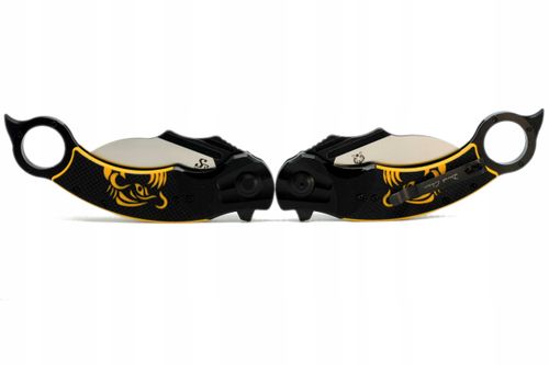 Nóż składany kieszonkowy KARAMBIT stal EDC survival Sitivien ST164 scyzoryk na Arena.pl