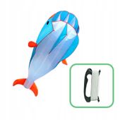 LATAWIEC XXL WIELORYB NIEBIESKI 210cm PLAŻOWY