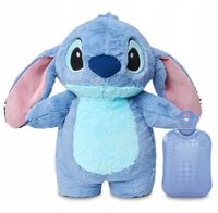 Maskotka termofor Lilo i Stitch niebieska tkaninowa 27 cm