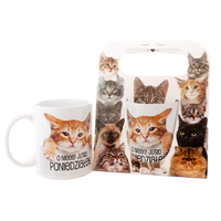 kubek ceramiczny w ozdobnym opakowaniu z napisem "o nie jutro