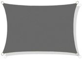 Żagiel przeciwsłoneczny wodoodporny codura 4x3 m ciemnoszary
