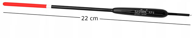 Spławik Przelotowy z BALSY SHARK Perfekt Hunter 4,0 g / 22 cm zdjęcie 2